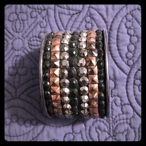 Multi-toned Bangle Bracelet